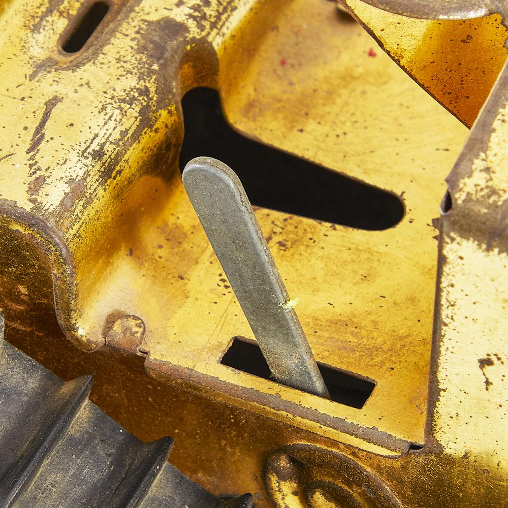 Gold Toy Tractor (A+D)