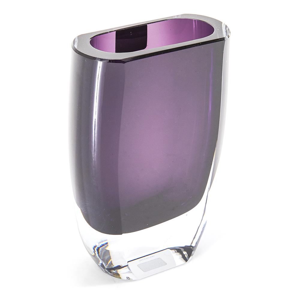 Purple Glass Vase (A+D)