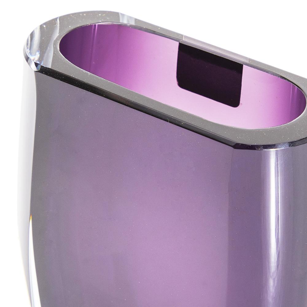 Purple Glass Vase (A+D)