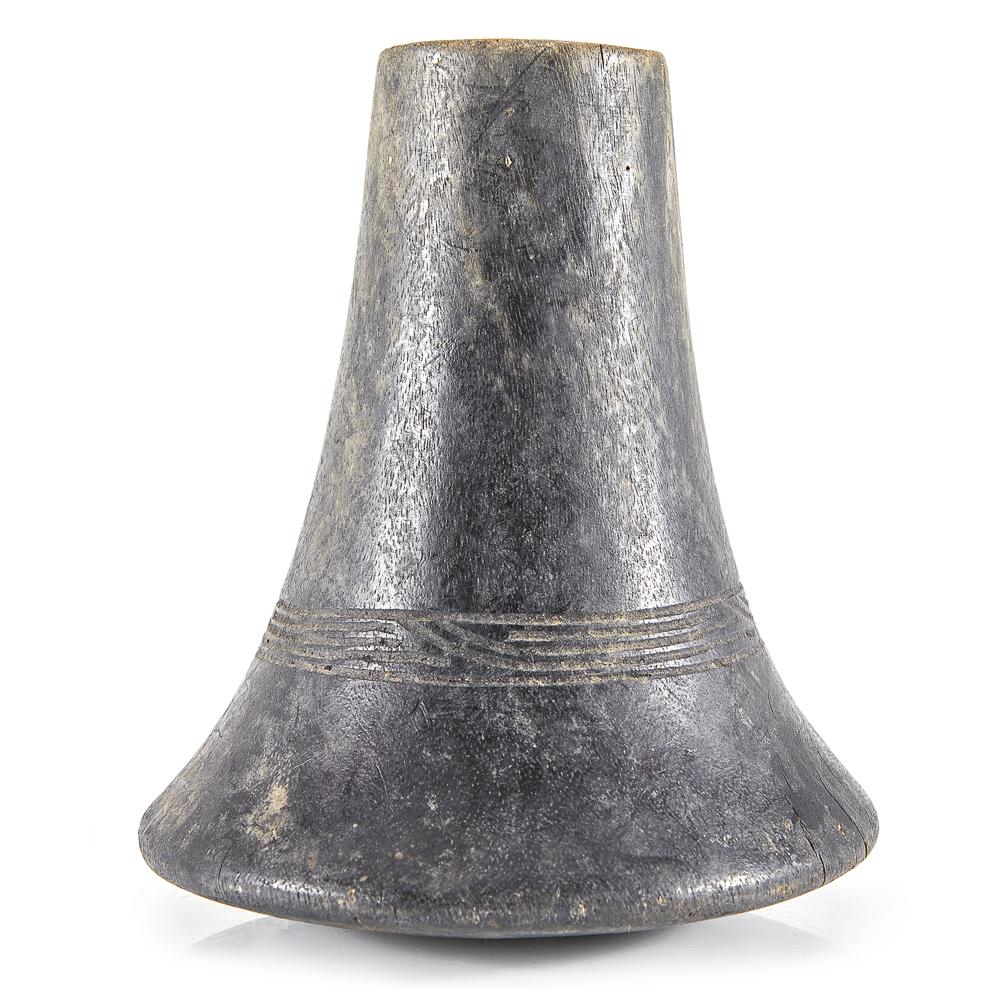 Black Wooden Vase (A+D)