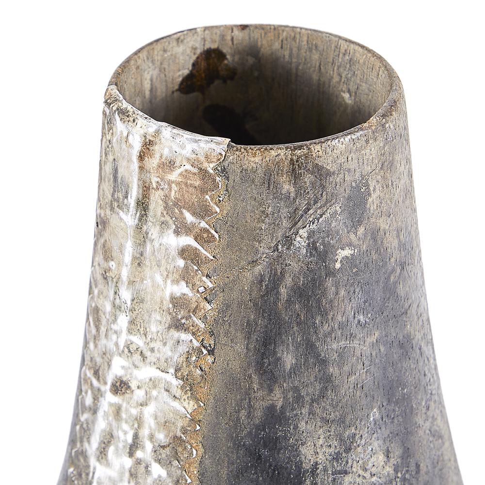 Black Wooden Vase (A+D)