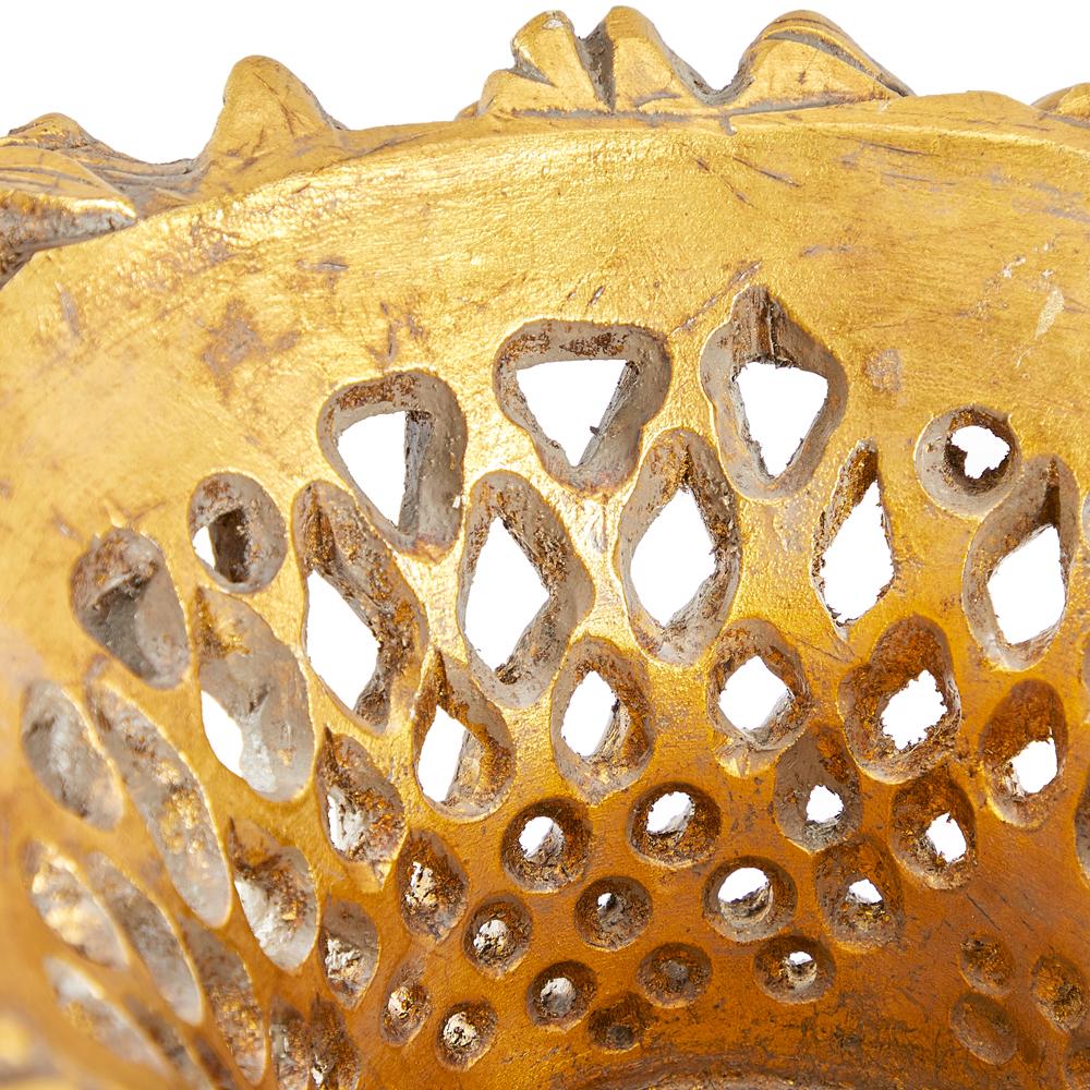 Golden Decorative Basket (A+D)