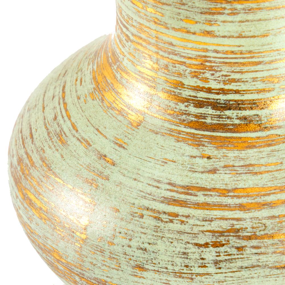 Gold & Green Vase (A+D)