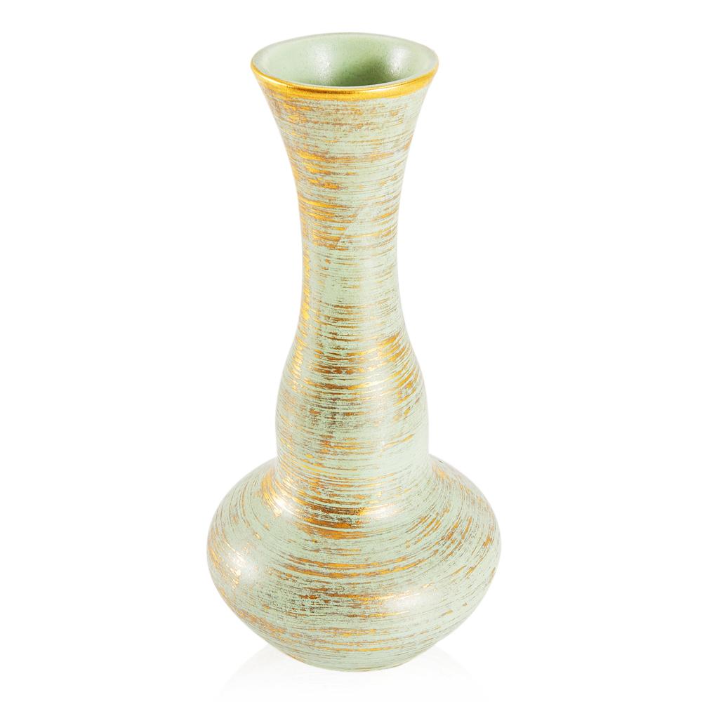 Gold & Green Vase (A+D)