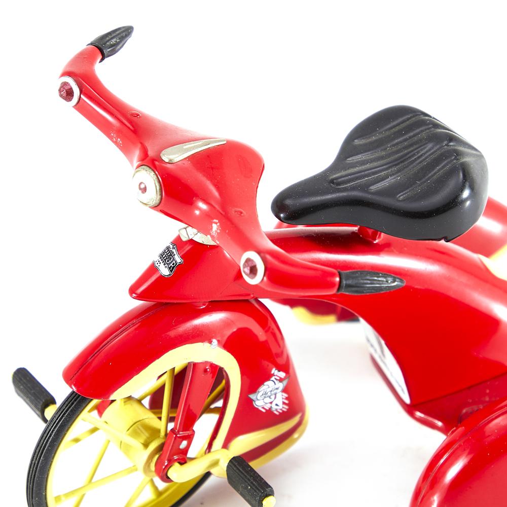 Red Plastic Toy Bike (A+D)