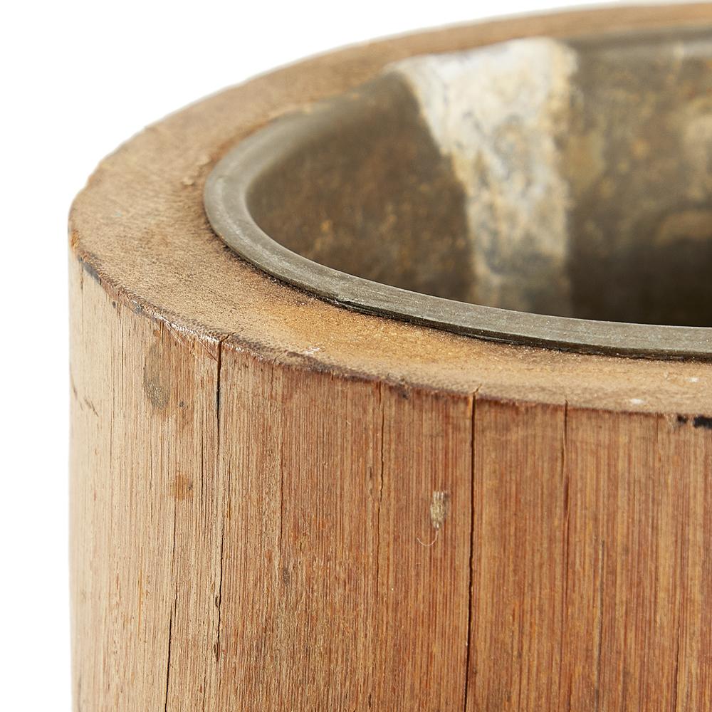 Brown Elephant Trunk Giant Bamboo Vase (A+D)