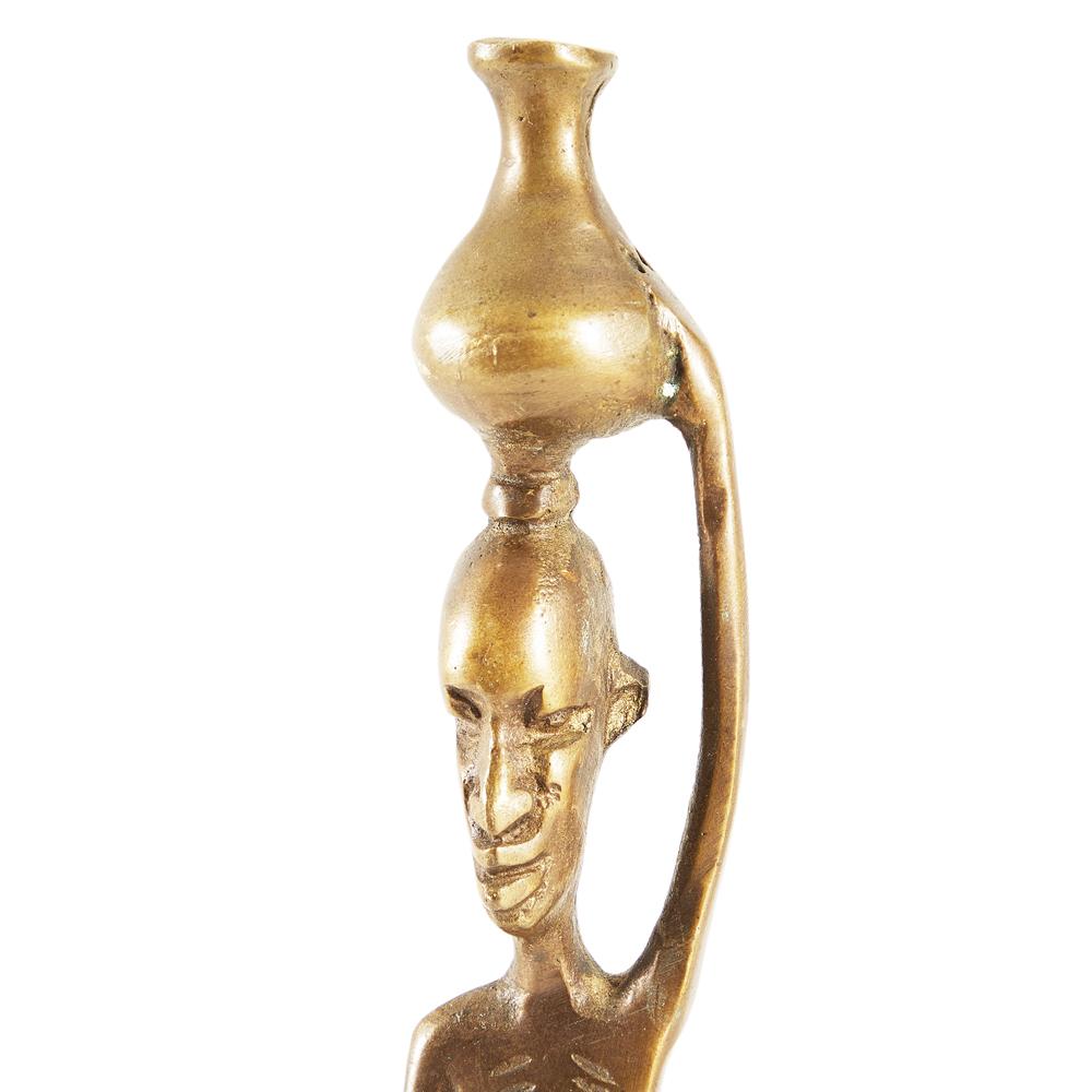 Gold Tribal Statue Set (A+D)