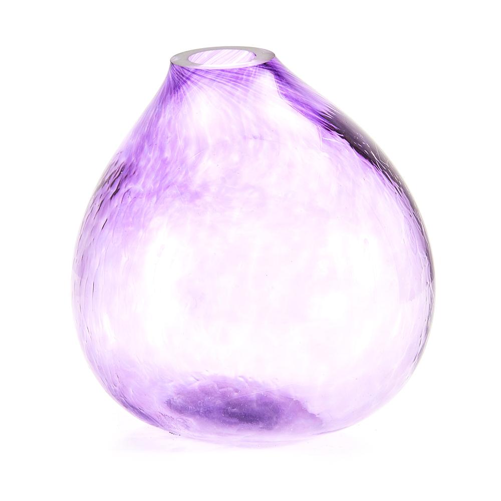 Purple Glass Vase (A+D)