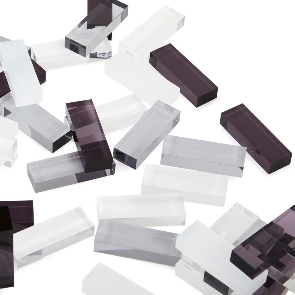 Black Acrylic Jenga Set (A+D)