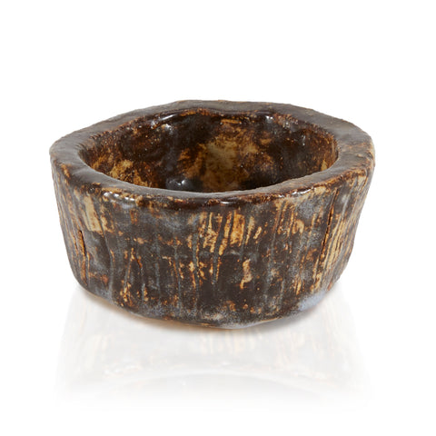 Brown Pinch Pot Bowl (A+D)