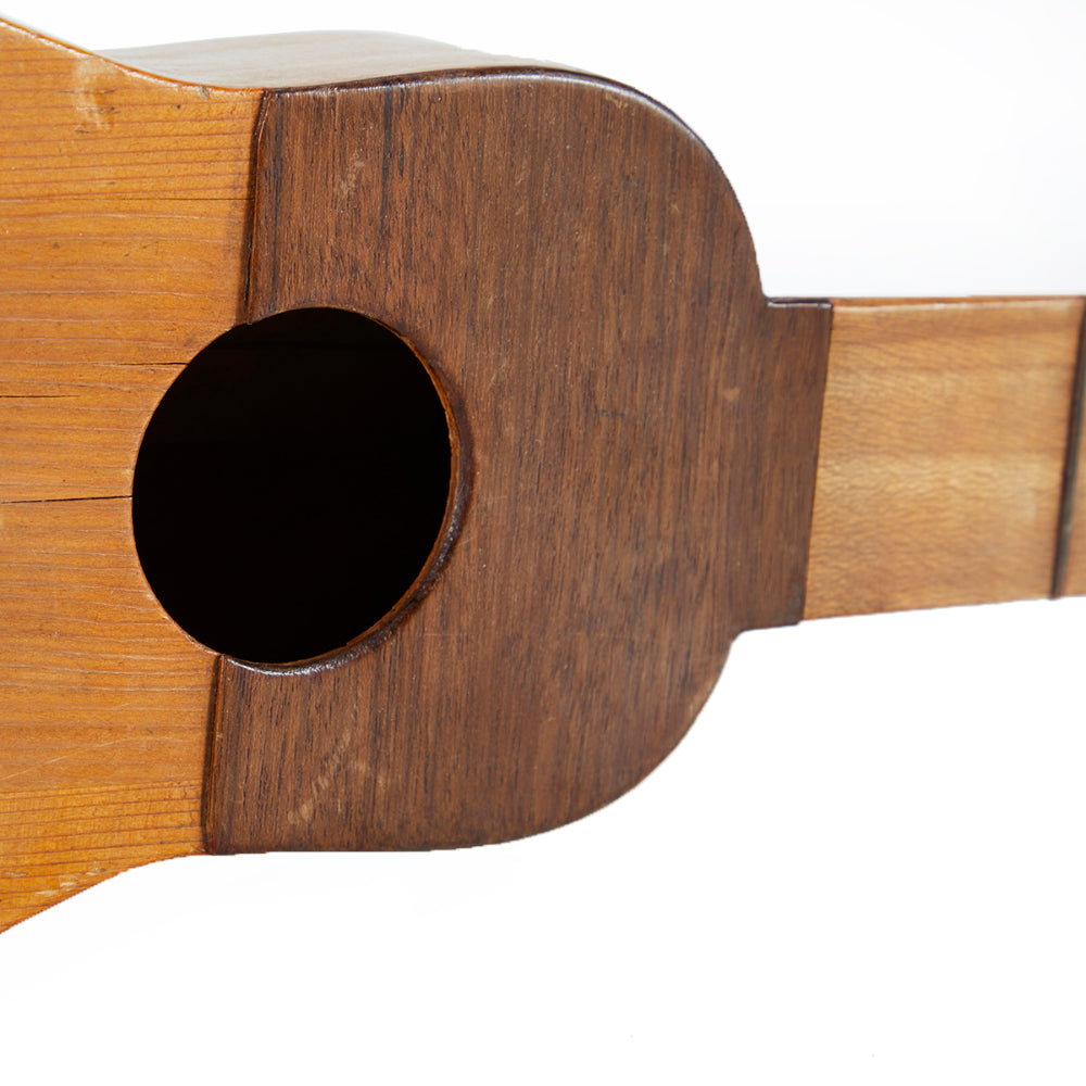 Brown Wooden Ukulele (A+D)