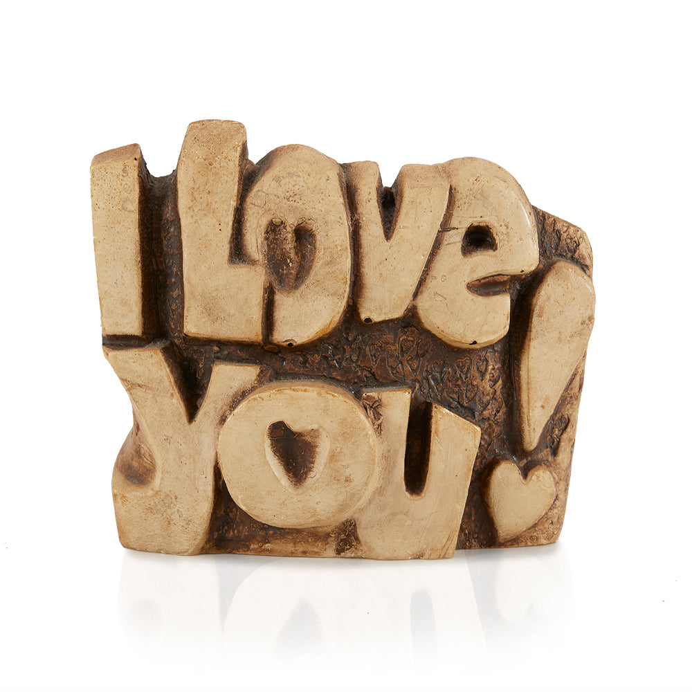 Wood Light "I Love You!" Bowl (A+D)