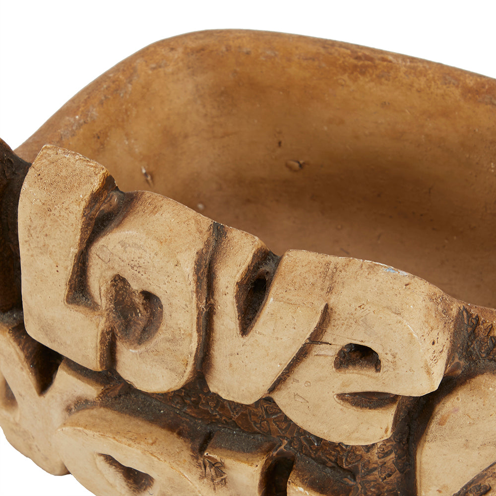 Wood Light "I Love You!" Bowl (A+D)