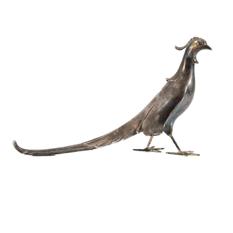 Bronze Pheasant Sculptures (A+D)