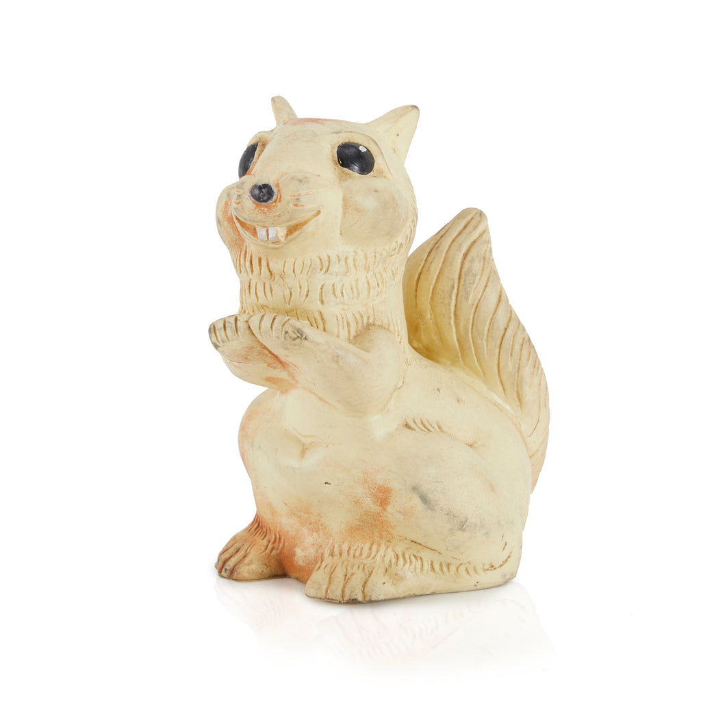 Tan Squirrel Dog Toy (A+D)