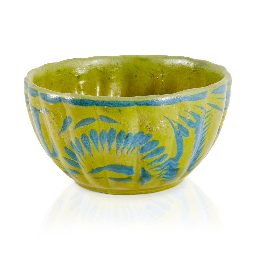 Green Painted Bowl (A+D)