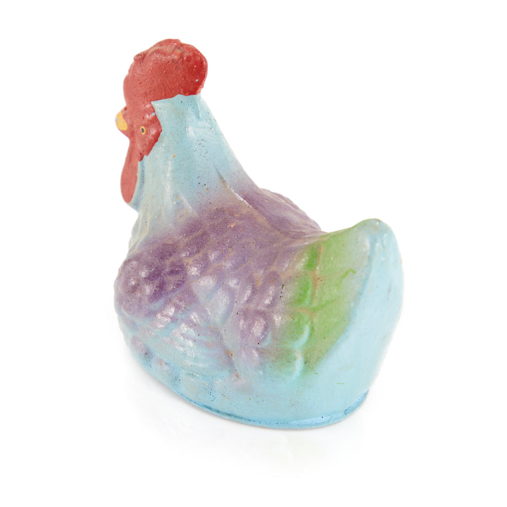 Blue Ceramic Rooster (A+D)