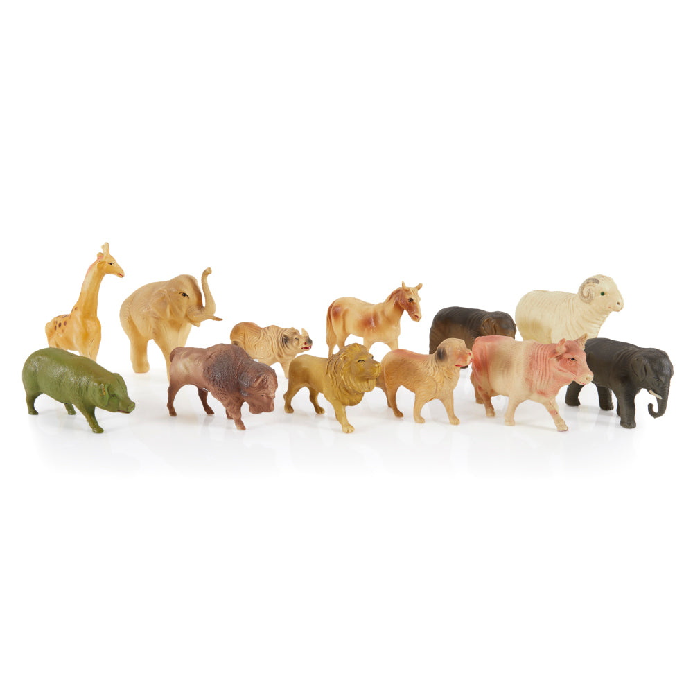 Tan Animal Toy Set (A+D)