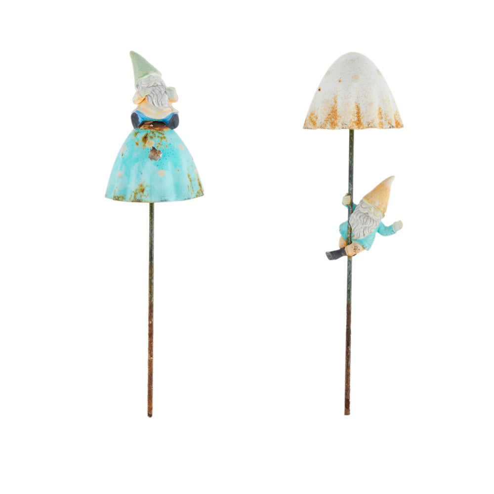 Blue Garden Gnome Ornaments (A+D)