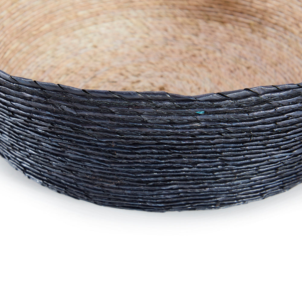Black Woven Maize Basket (A+D)