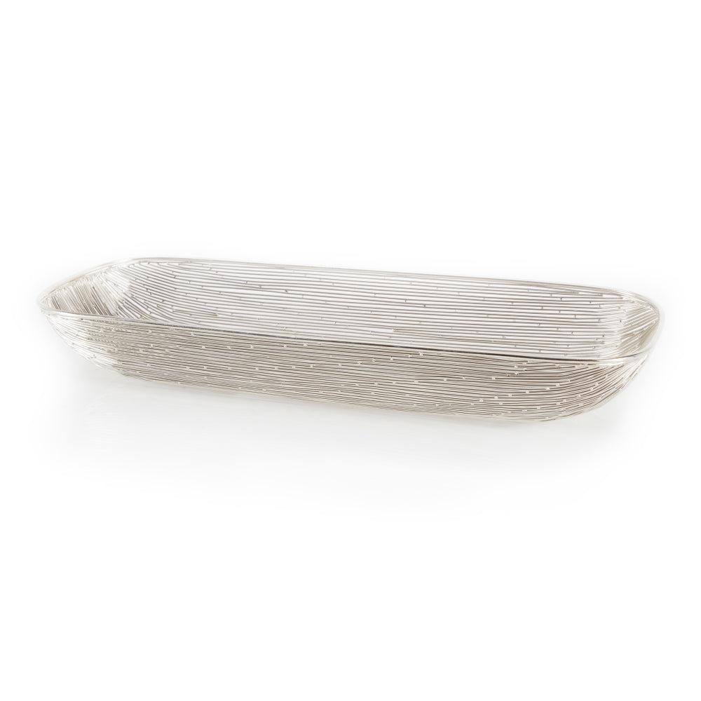 Silver Wire Basket Tray (A+D)