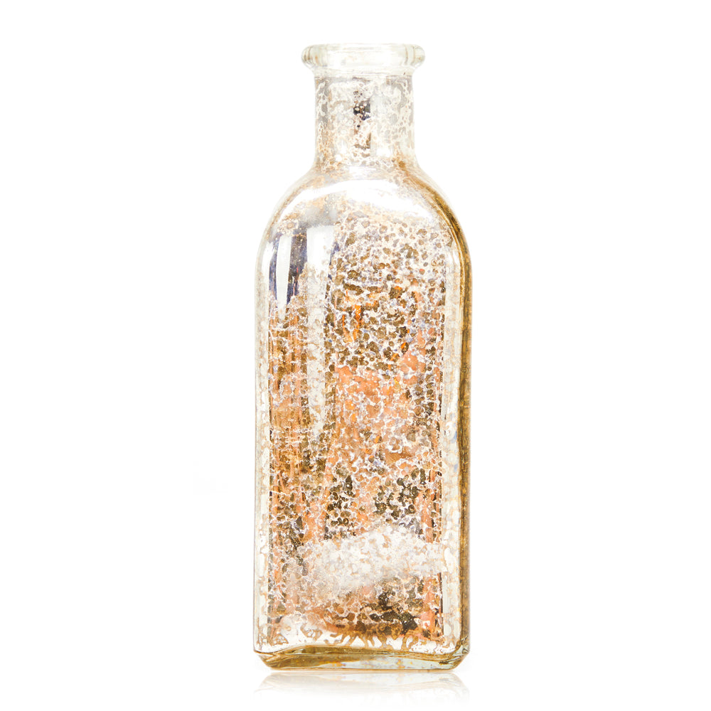 Clear Metallic Decanter Vase (A+D)