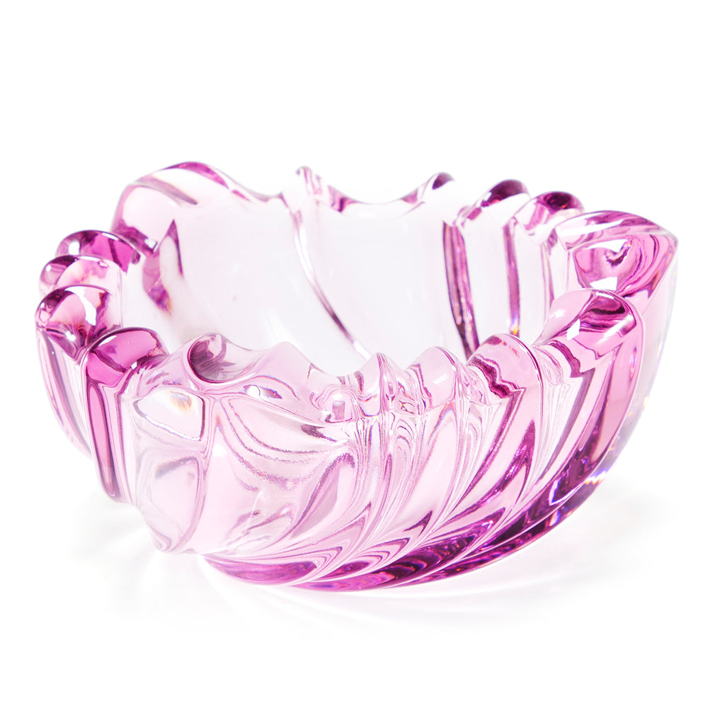 Purple Glass Ashtray (A+D)
