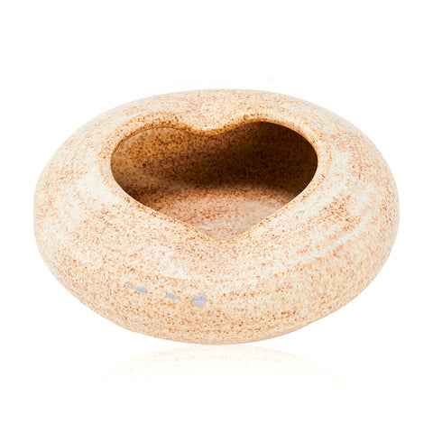 Orange Ceramic Heart Bowl (A+D)