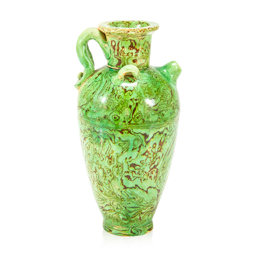 Green Large Japanese Vase (A+D)
