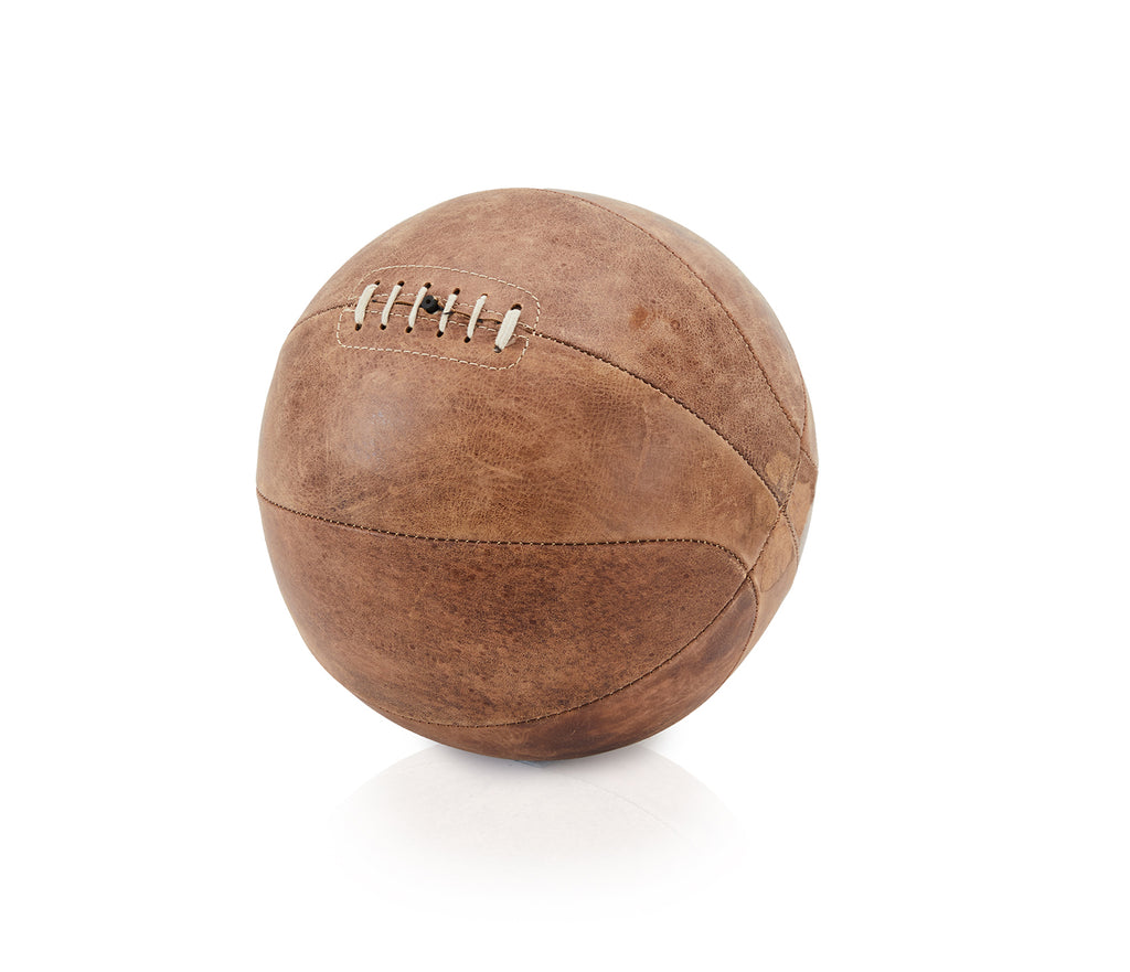 Brown Vintage Leather Basketball (A+D)