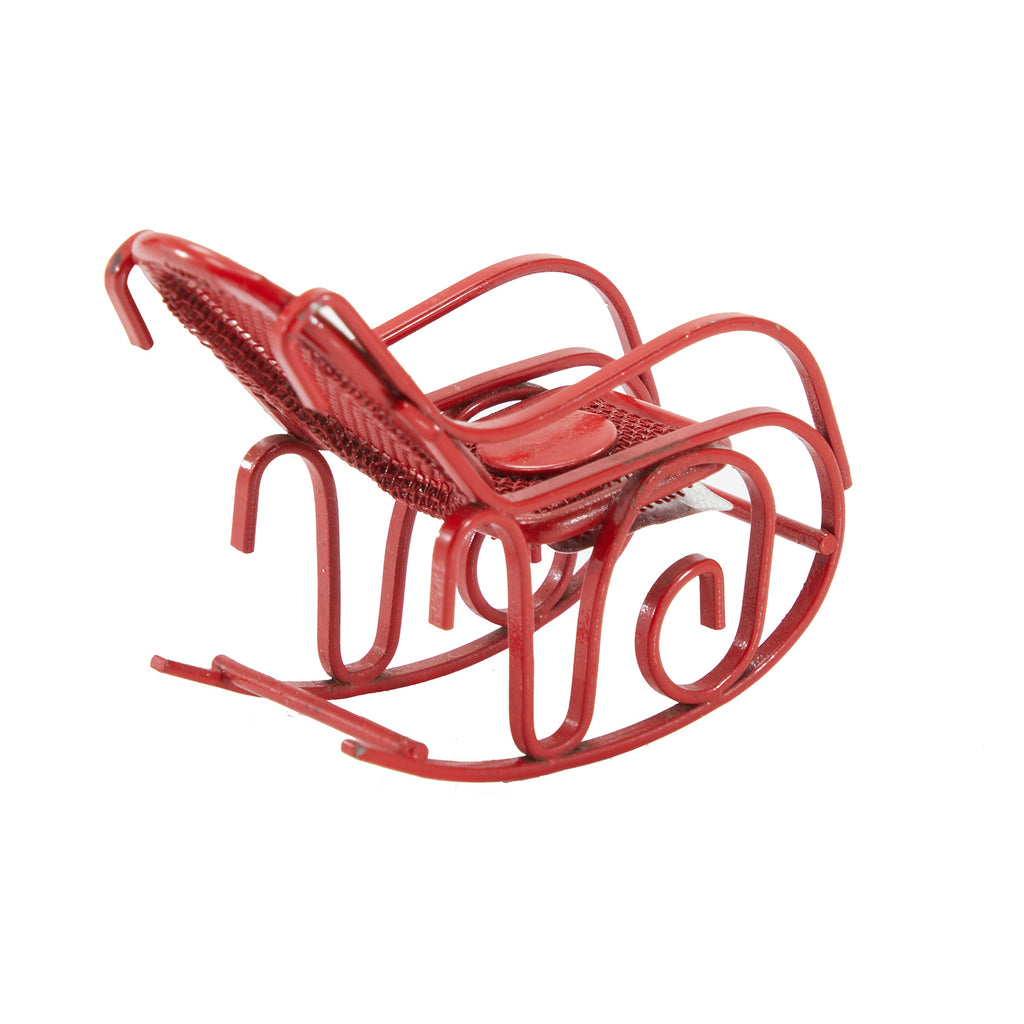 Red Miniature Rocking Chair (A+D)