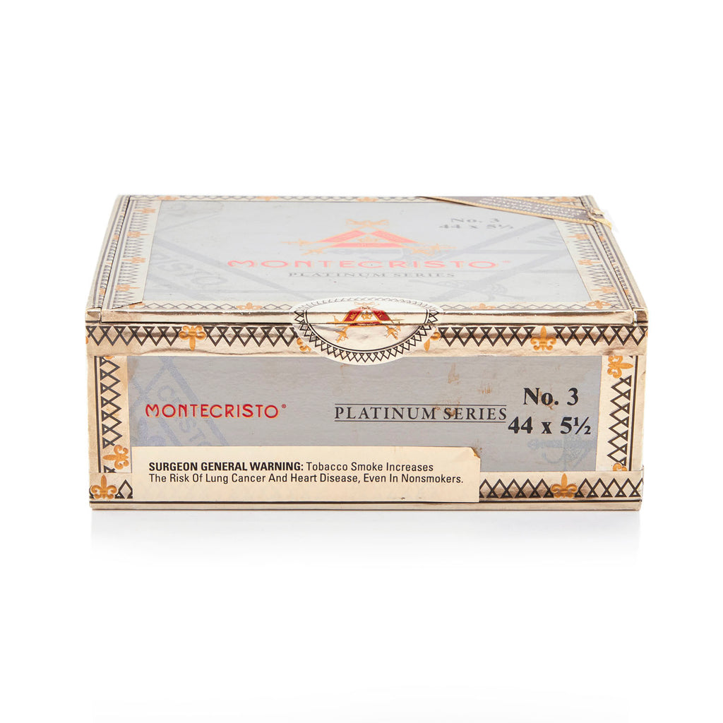 Grey 'Montecristo' Cigar Box (A+D)