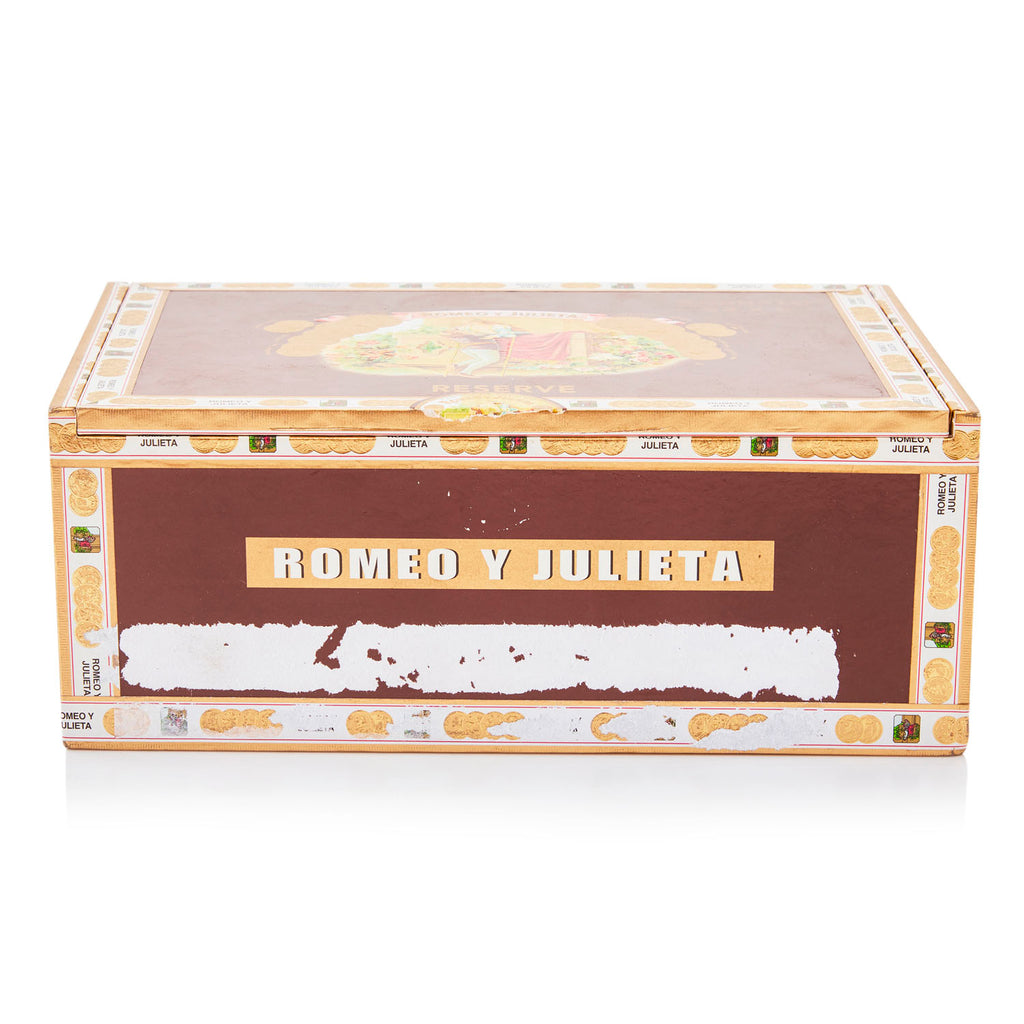 Brown 'Romeo Y Julieta' Cigar Box Small (A+D)