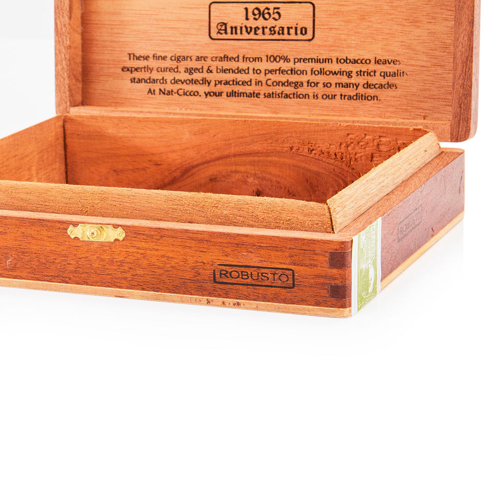 Wood 'Nat Cicco' Cigar Box (A+D)