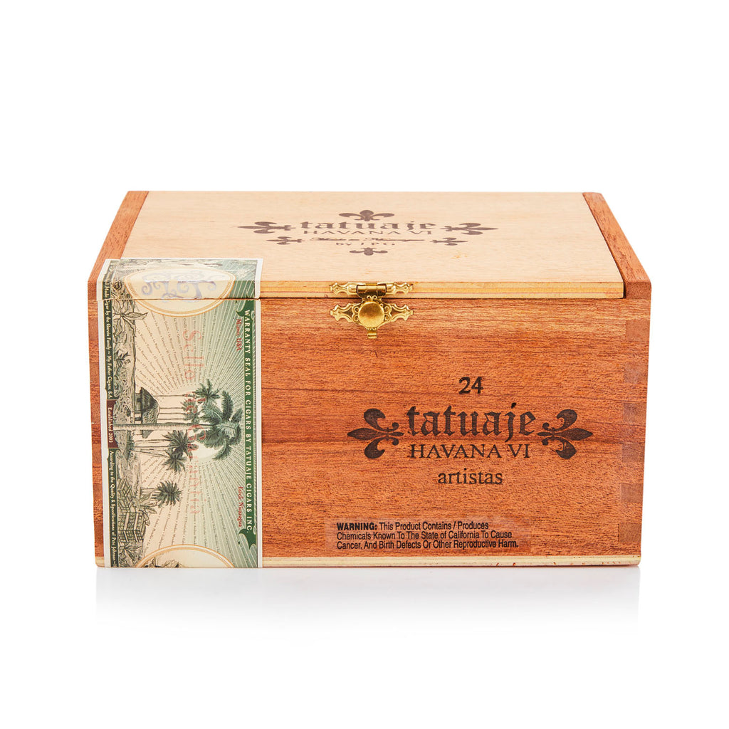 Wood 'Tatuaje' Havana VI Cigar Box (A+D)