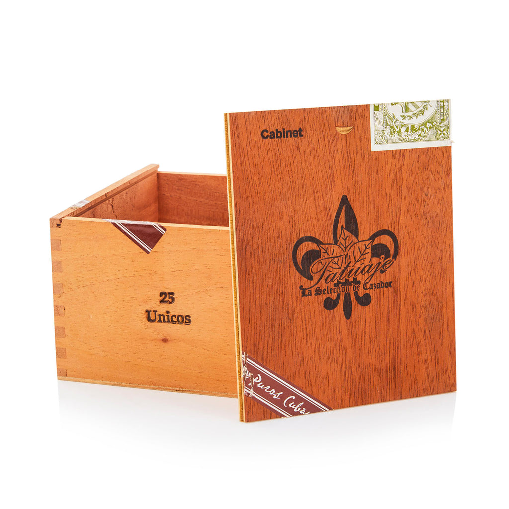 Wood 'Tatuaje' Cigar Box (A+D)