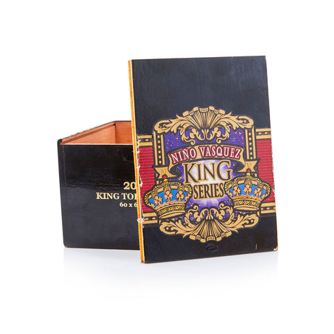 Black 'Niño Vasquez' Cigar Box (A+D)