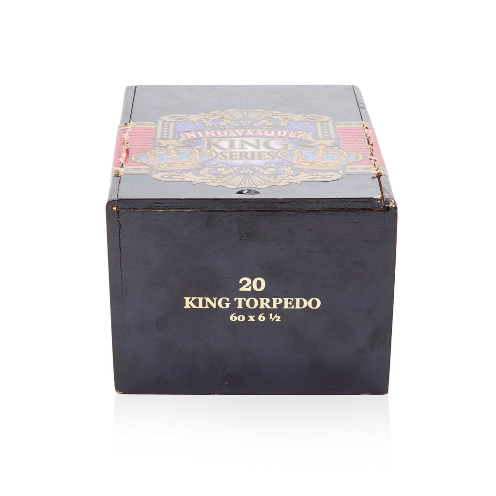 Black 'Niño Vasquez' Cigar Box (A+D)