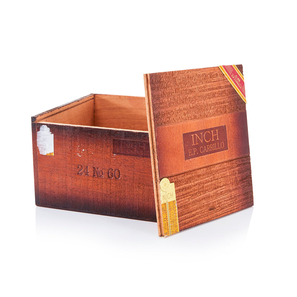 Wood 'E.P. Carillo' Cigar Box (A+D)
