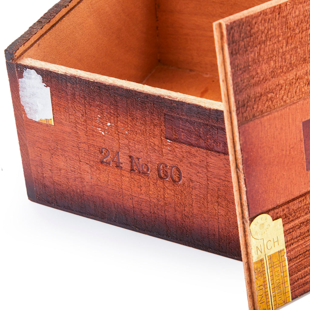 Wood 'E.P. Carillo' Cigar Box (A+D)