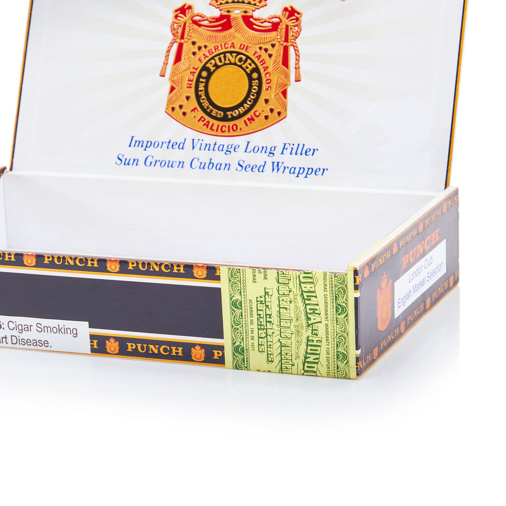 Black 'Punch' Cigar Box (A+D)