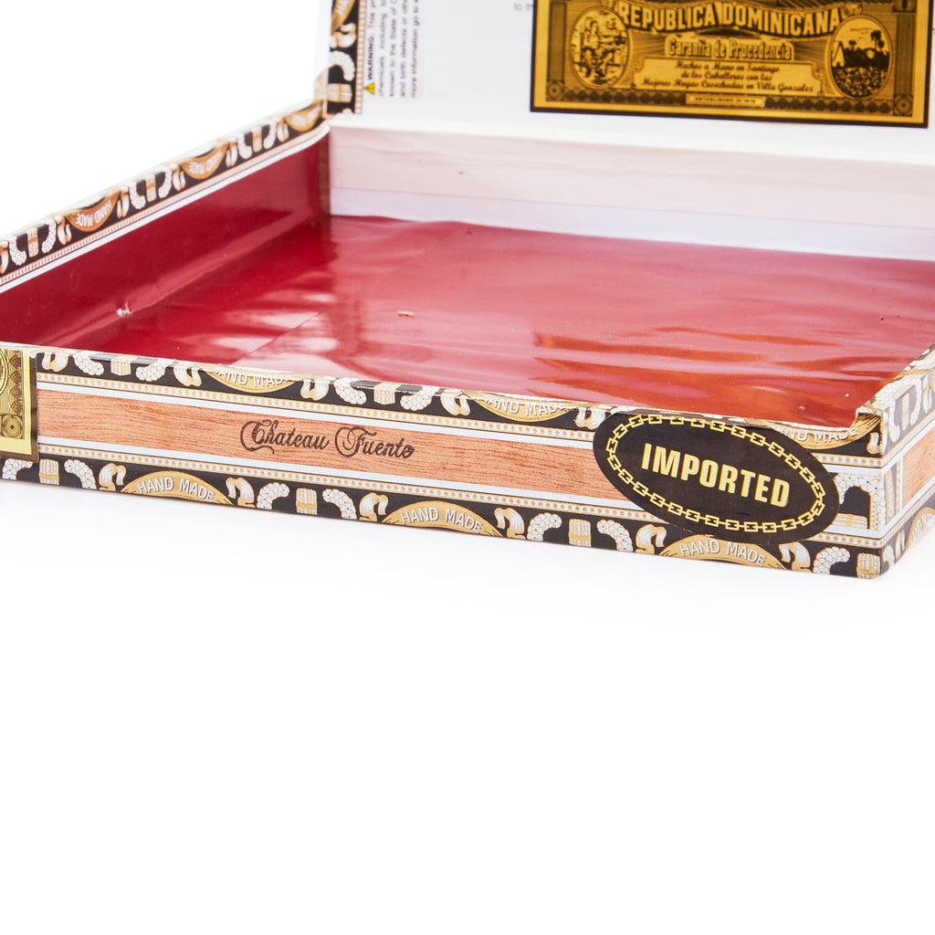 Tan 'Arturo Fuente' Chateau Fuente Cigar Box (A+D)