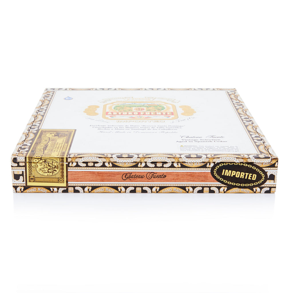 Tan 'Arturo Fuente' Chateau Fuente Cigar Box (A+D)