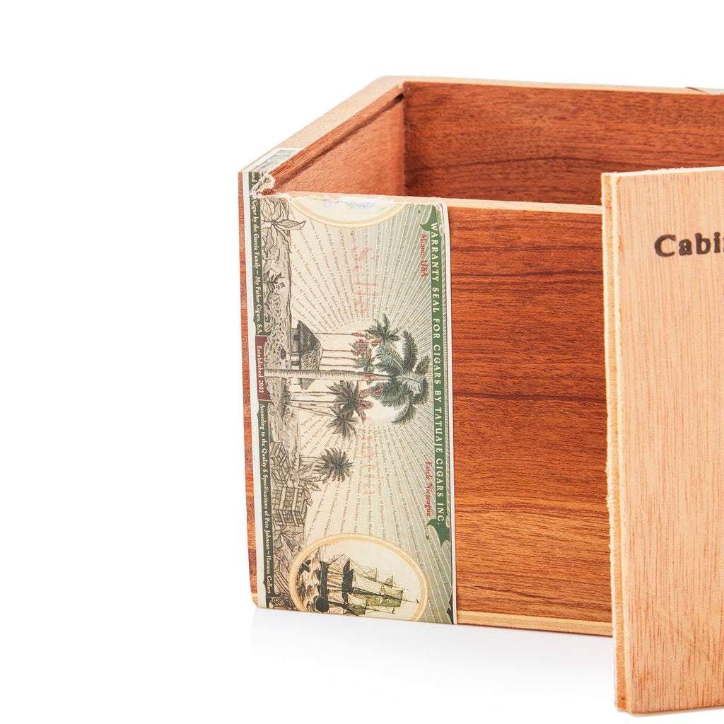 Wood 'Tatuaje' Cabinet Cigar Box (A+D)