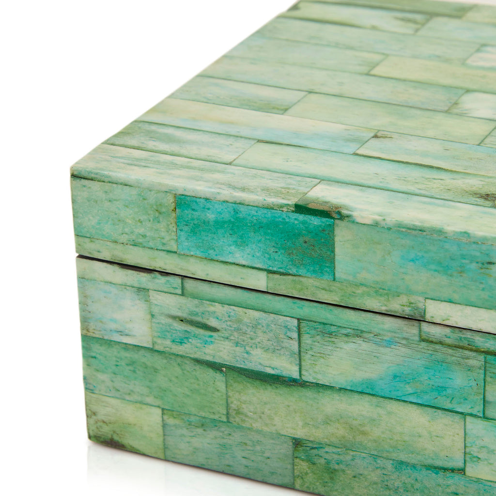 Green Brick Jewelry Box - Large (A+D)