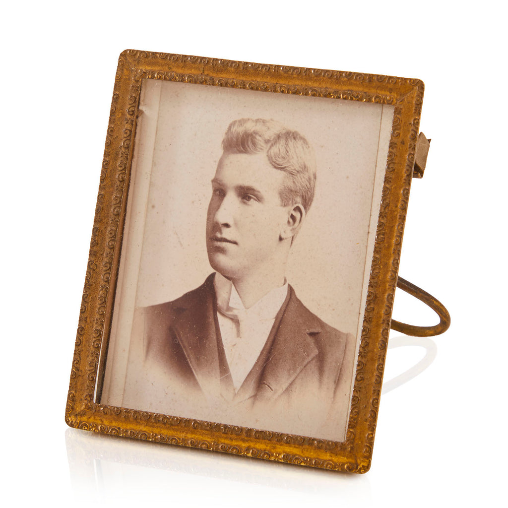 00.71 (A+D) Gold Framed Photo of Young Gentleman