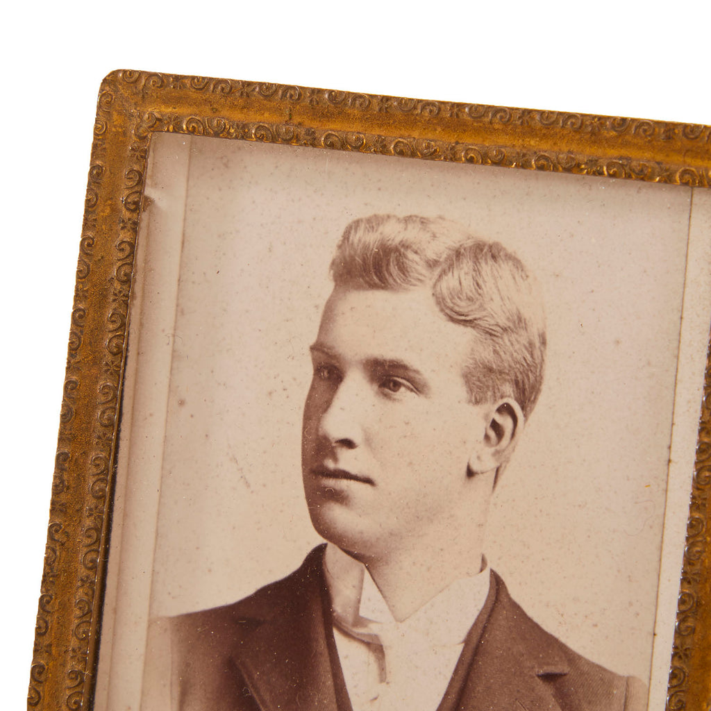 00.71 (A+D) Gold Framed Photo of Young Gentleman