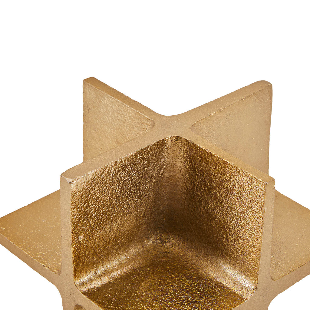 Gold Geometric Paperweight (A+D)