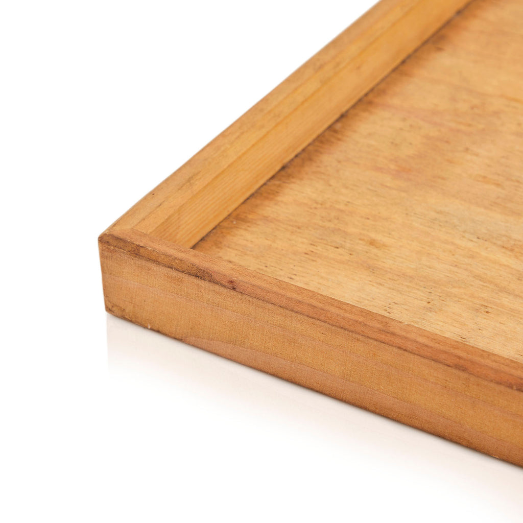 Wood Light Rectangular Tray (A+D)