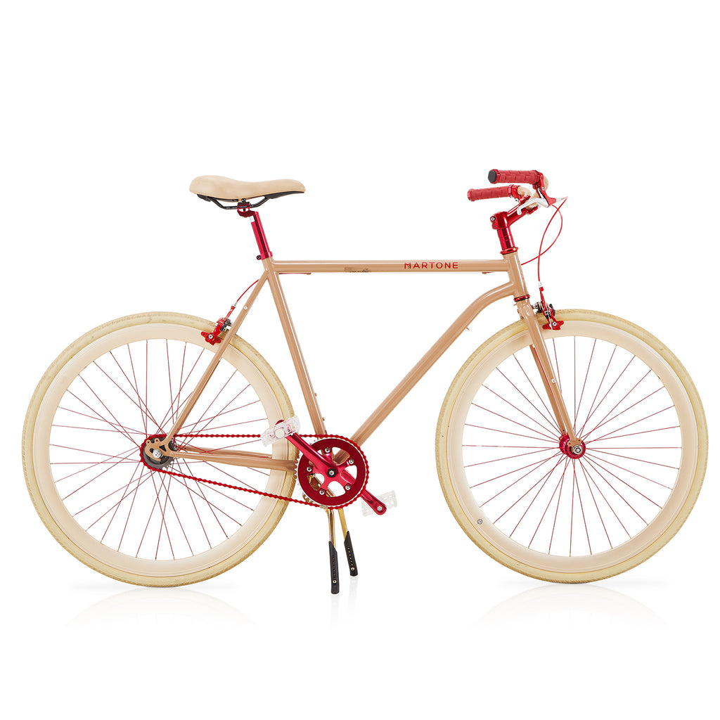 Red and Tan Martone Bicycle
